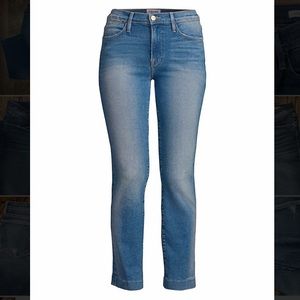 FRAME Le High Straight-Leg Blind-Hem Jeans Sz 31